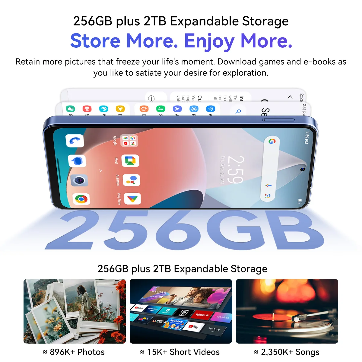 Oscal Tiger 13 Smartphone: 5000mAh Battery, 5G, Android 14, 8+